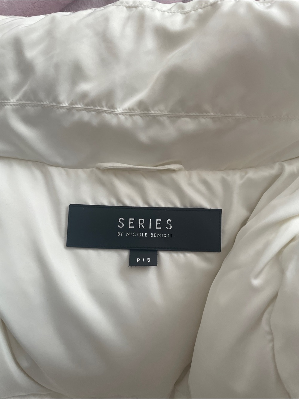 SERIES by Nicole Benisti Women's Cream Jacket - P/S